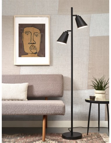 Kovová stojací lampa Bremen, černá | IT´S ABOUT ROMI-3