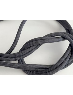 Světlo Classic s bílou porcelánovou objímkou, kabel Asphalt | NUD COLLECTION-1 2