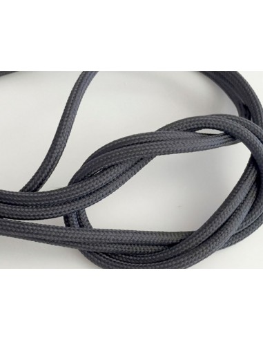 Světlo Classic s bílou porcelánovou objímkou, kabel Asphalt | NUD COLLECTION-2