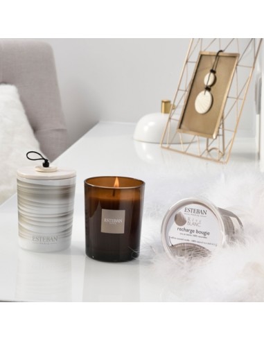 Bytové vůně Reve blanc, dekorativní vonná svíčka  | ESTEBAN-3