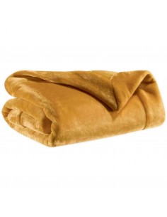 Throw / plaid Tender 150x200, Ocre | VIVARAISE - 1