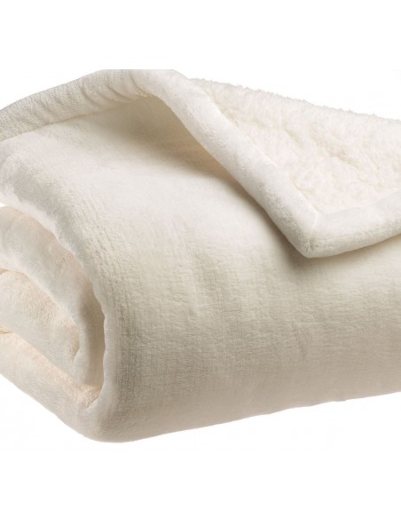 Pléd Michka 130x160, Neige | VIVARAISE-3