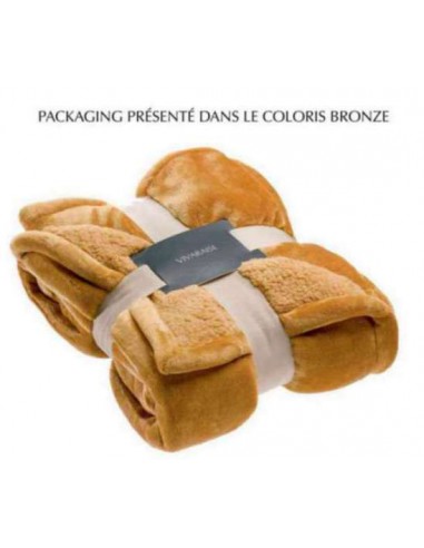 Přehoz - deka Michka 180x220, Bronze | VIVARAISE-4