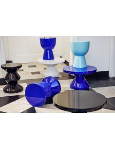 Stolek Zig Zag  béžový | POLS POTTEN-1 2