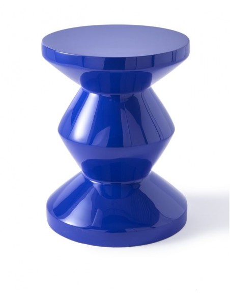 Stolek Zig Zag královská modrá | POLS POTTEN-1