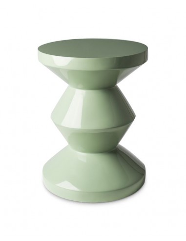 Zig Zag table olive green | POLS POTTEN - 1