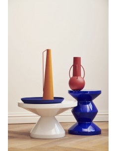 Zig Zag Table Burgundy Red | POLS POTTEN - 1 2