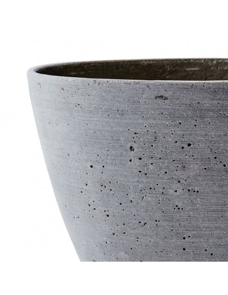 Obal na květináč Rakel M, světle šedý | AFFARI-3