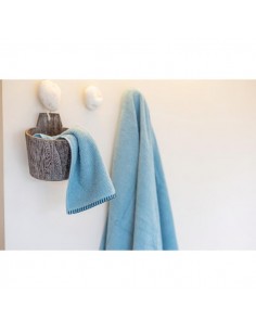 Guest towel Bora 30x50, Quartz| VIVARAISE - 1 2