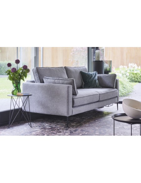 Moderní 4-místná pohovka PETER v šedém potahu 2.cat | HOME SPIRIT-5