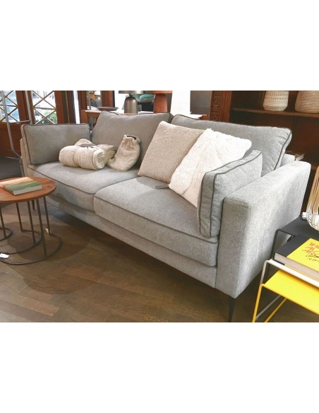 Moderní 4-místná pohovka PETER v šedém potahu 2.cat | HOME SPIRIT-7