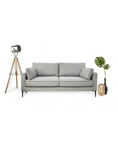 Moderní 3-místná pohovka PETER v šedém potahu 2.cat | HOME SPIRIT-1 2