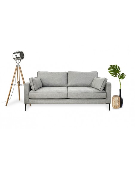 Moderní 3-místná pohovka PETER v šedém potahu 2.cat | HOME SPIRIT-2