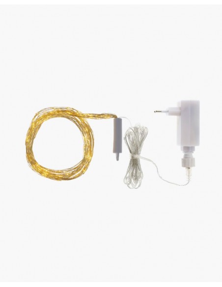 Světelná kaskáda KNIRKE zlatá - 200LED | SIRIUS-2