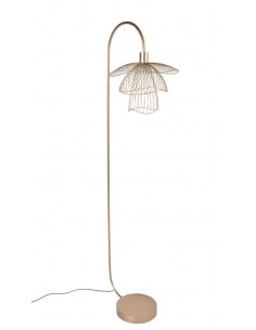 Stojací lampa Papillon zlatá | FORESTIER-1