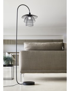 Stojací lampa Papillon zlatá | FORESTIER-1 2