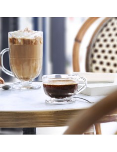 Skleněný hrneček na espresso - Flore, 10cl | | LA ROCHÈRE-1 2