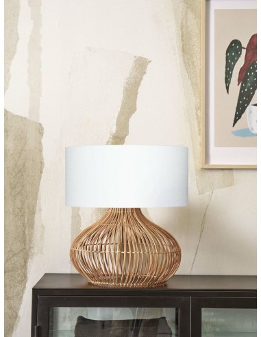 Stolní lampa KALAHARI S, stínítko bílé | GOOD&MOJO-3