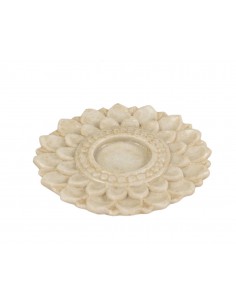 Lotus small marble tray, cut out - 1