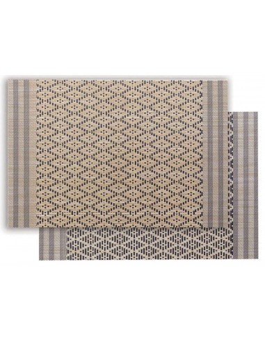 Prostírání Kadra, přírodní/ černá | WINKLER-2