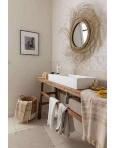 Bath mat Elly 54x110, Lin | VIVARAISE - 1 2