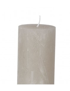 Barevná svíčka Cote Nord 7 x 15cm, světle šedé | AFFARI-1 2