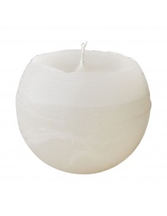 Barevná svíčka Cote Nord kulatá Ø10, smetanová | AFFARI-1