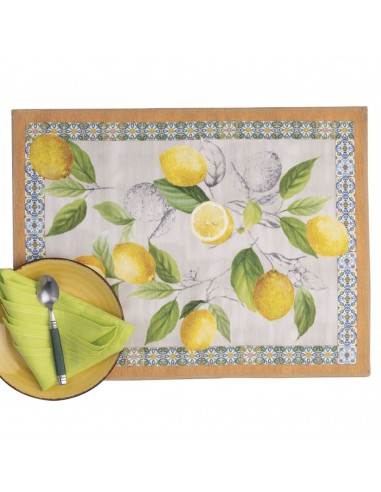 Set of 2 placemats Cetara 37x48 | TESSITURA TOSCANA TELERIE - 1