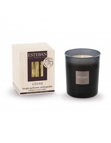Home fragrance Cedar, scented candle | ESTEBAN - 1