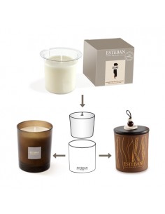 Bytová vůně Cedr, vonná svíčka | ESTEBAN-1 2
