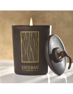 Bytová vůně Cedr, dekorativní vonná svíčka  | ESTEBAN-1 2