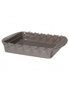 Barbecue bowl BBQ grey-brown | TABLE OF CONTENTS - 1