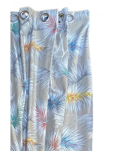 Závěs se vzorem Palmy ficelle, 135x322 | THEVENON-3