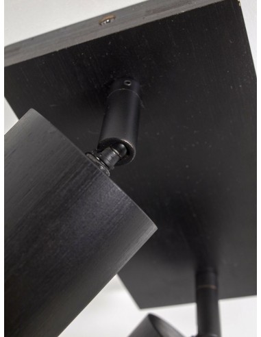 Stropní bambusové osvětlení Java - Spot, černé | GOOD&MOJO-9