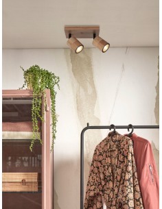 Stropní bambusové osvětlení Java - Spot, přírodní | GOOD&MOJO-1 2