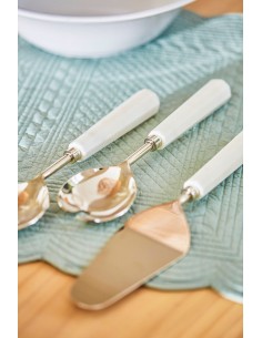 Nože na sýr s mramorovou rukojetí, Amboise | CÔTÉ TABLE-1 2