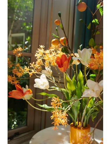 Větev pomerančovníku čínského d.92cm | SILK-KA-3