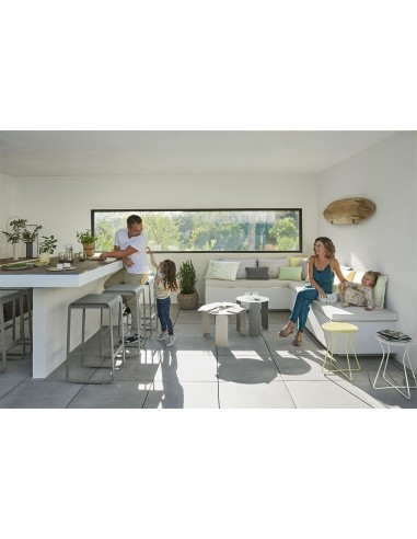 Kovový odkládací stolek / taburet Cocotte | FERMOB-30