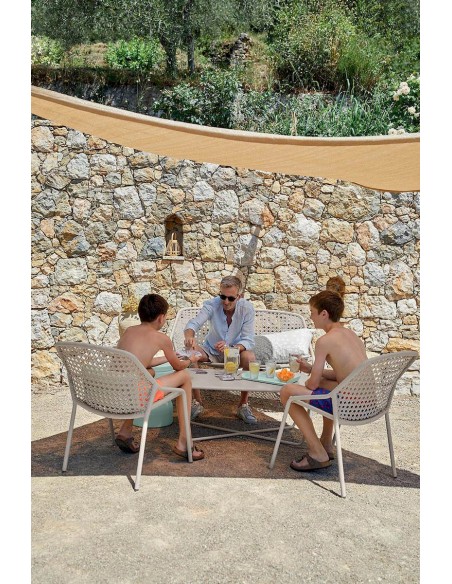 Metal low table Croisette 97x56 | FERMOB - 25