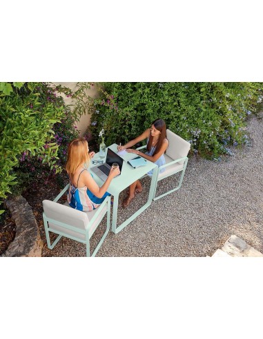 Křeslo Bellevie k jídelnímu stolu, čalouněné | FERMOB-8