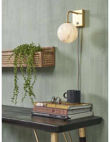 Nástěnná lampa Carrara z mramorovaného skla | IT´S ABOUT ROMI-5