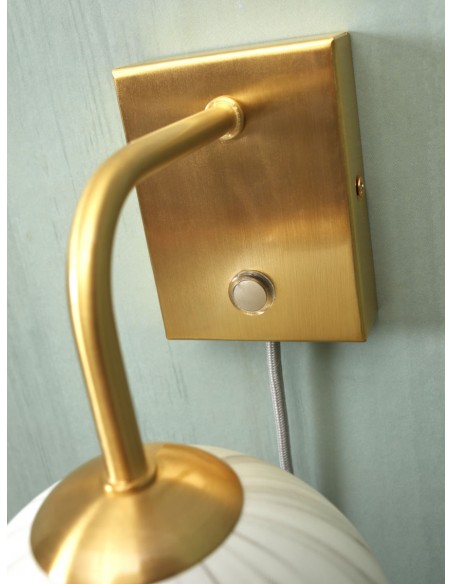 Nástěnná lampa Carrara z mramorovaného skla | IT´S ABOUT ROMI-8