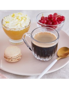 Glass espresso cup Ouessant, 9cl | LA ROCHÈRE - 1 2