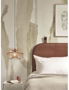 Hanging bamboo chandelier Hokkaido S, natural | GOOD&MOJO - 1 2