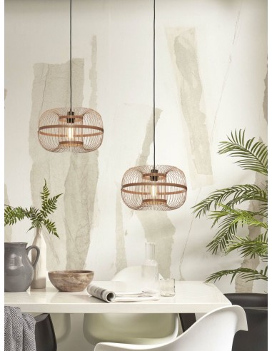 Závěsný bambusový lustr Hokkaido S, přírodní | GOOD&MOJO-4