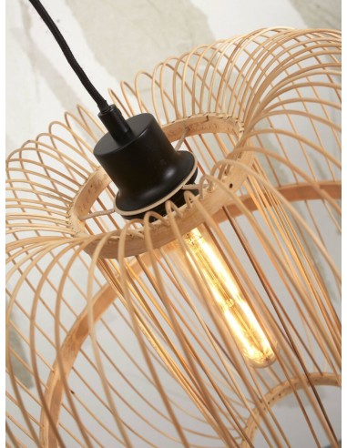 Závěsný bambusový lustr Hokkaido L, přírodní | GOOD&MOJO-8