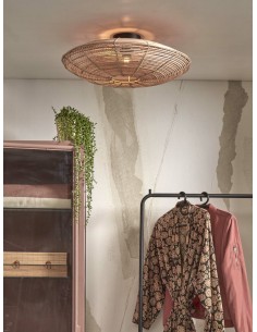 Ceiling lamp Tanami Disc L, natural | GOOD&MOJO - 1 2