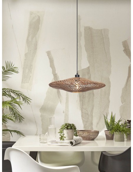 Závěsný ratanový lustr Zanzibar L, přírodní | | GOOD&MOJO-2