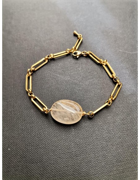 Řetízkový náramek s achátem | PIOU PIOU-1