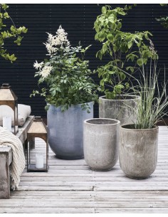 Květináč Pho L, venkovní, šedý | HOUSE DOCTOR - 1 2